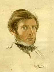 Porträt von John Ruskin, um 1861